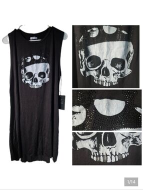 Lauren Moshi Royal Skull Deana dress